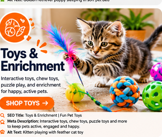 Toys & Enrichment | Fun Pet Toys