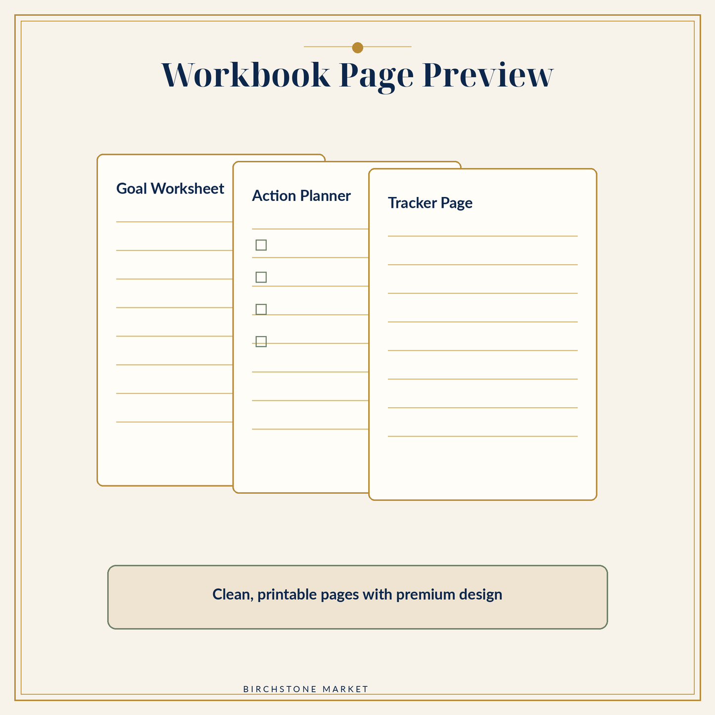 Side Hustle Planner & Launch Workbook Printable PDF