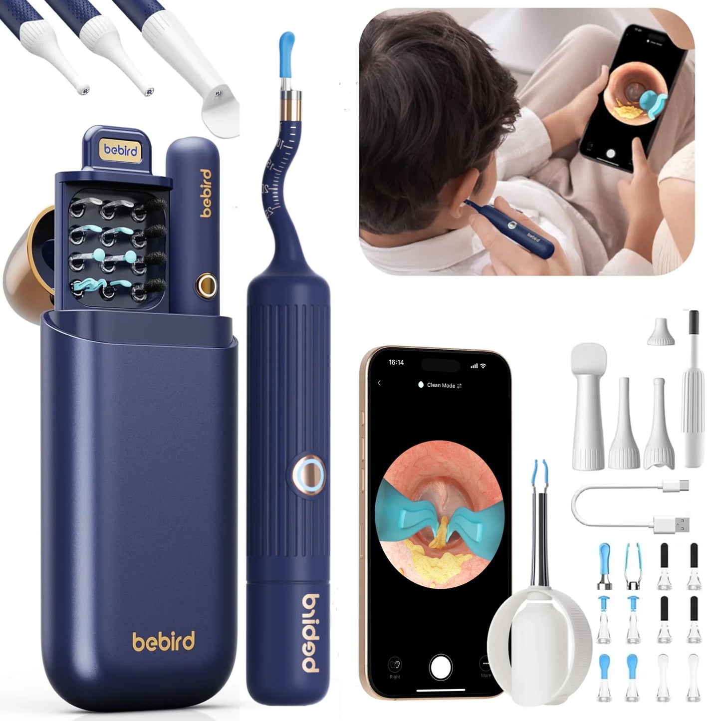 Bebird EarSight Plus Wireless Ear Cleaning Camera Kit