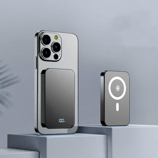 3-in-1 Large Capacity Wireless Power Bank Portable Charger