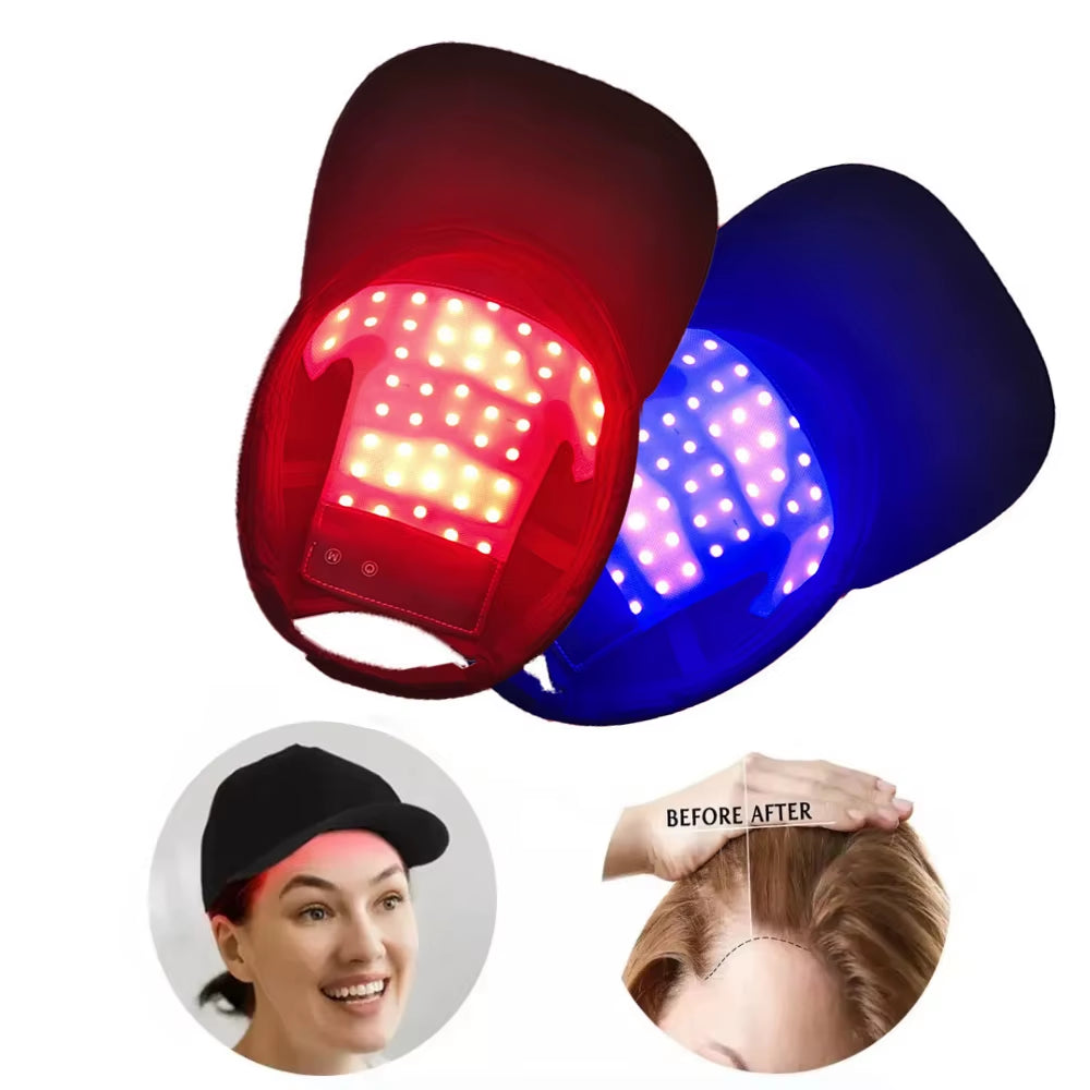 Red Light Scalp Therapy Cap – At-Home LED Hair Care Device