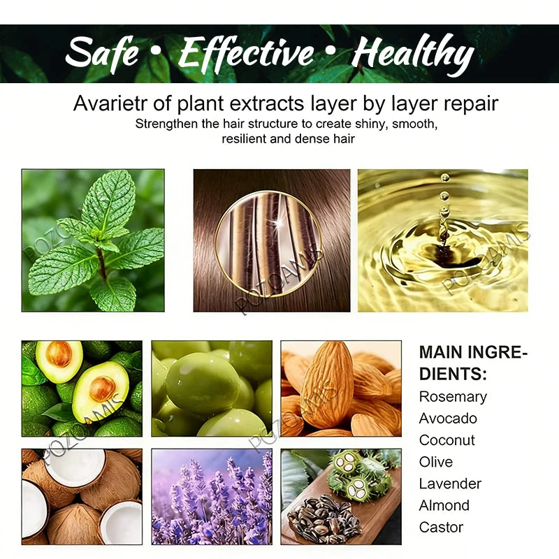 Botanical Scalp Care Spray for Hair Wellness Routine