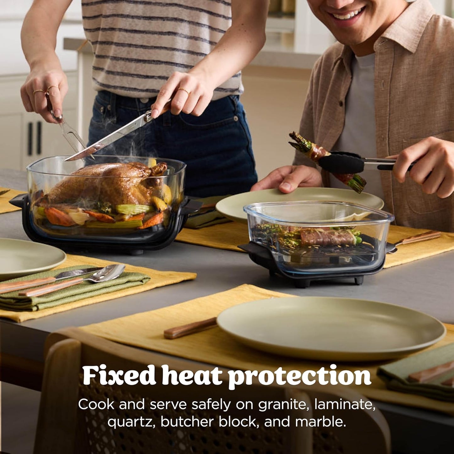 Ninja Crispi 4-in-1 Portable Glass Air Fryer Cooking System