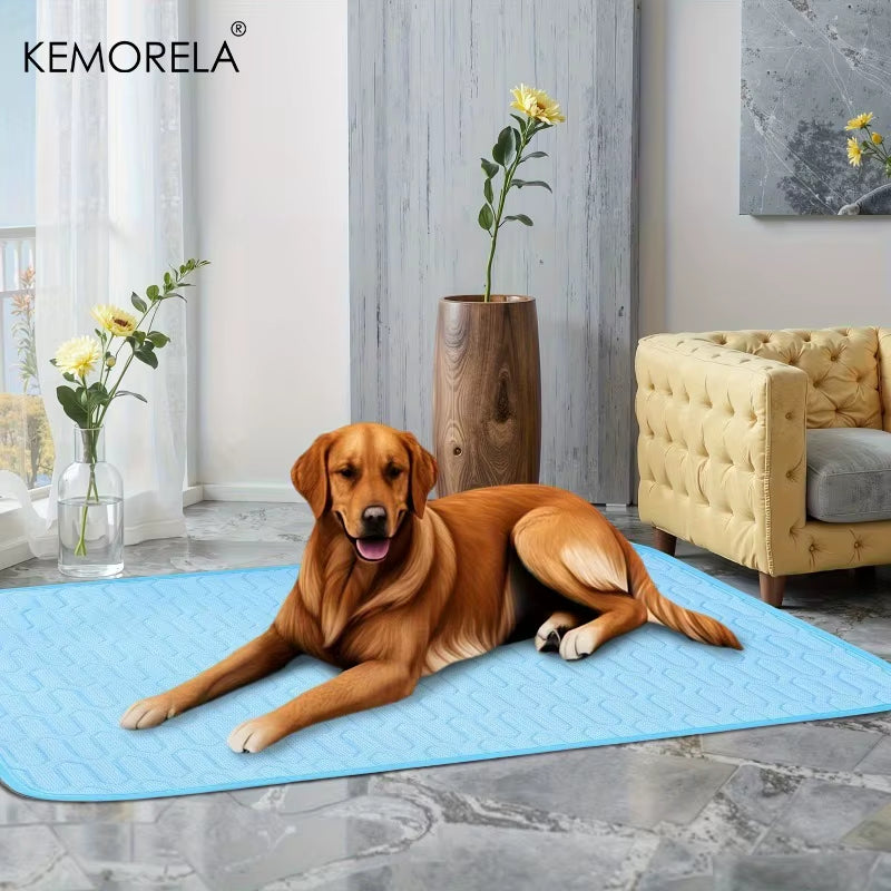 Ice-Cool Summer Pet Cooling Mat for Dogs & Cats