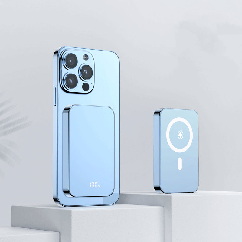 3-in-1 Large Capacity Wireless Power Bank Portable Charger