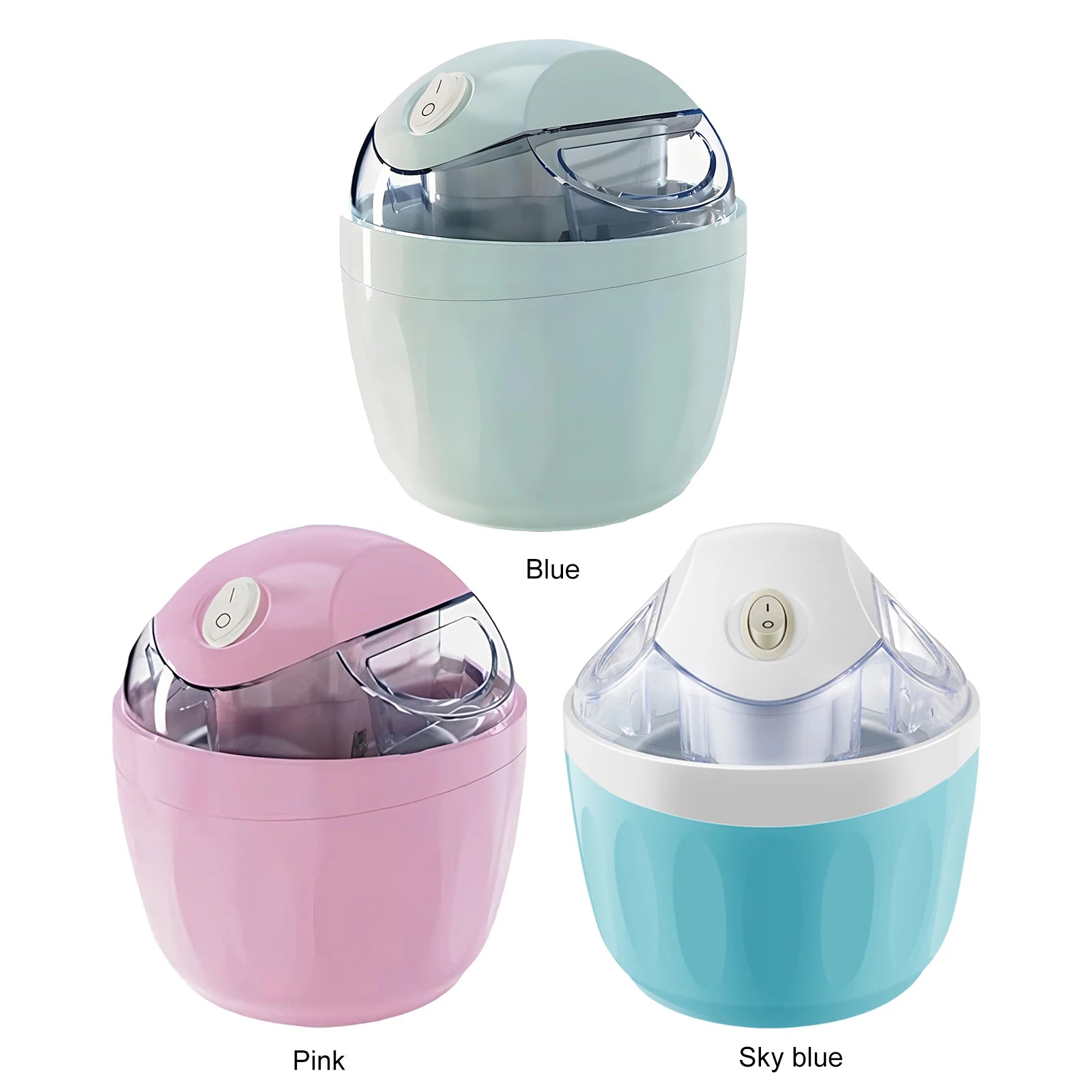 Small Personal Ice Cream Maker for Gelato, Sorbet & Frozen Treats