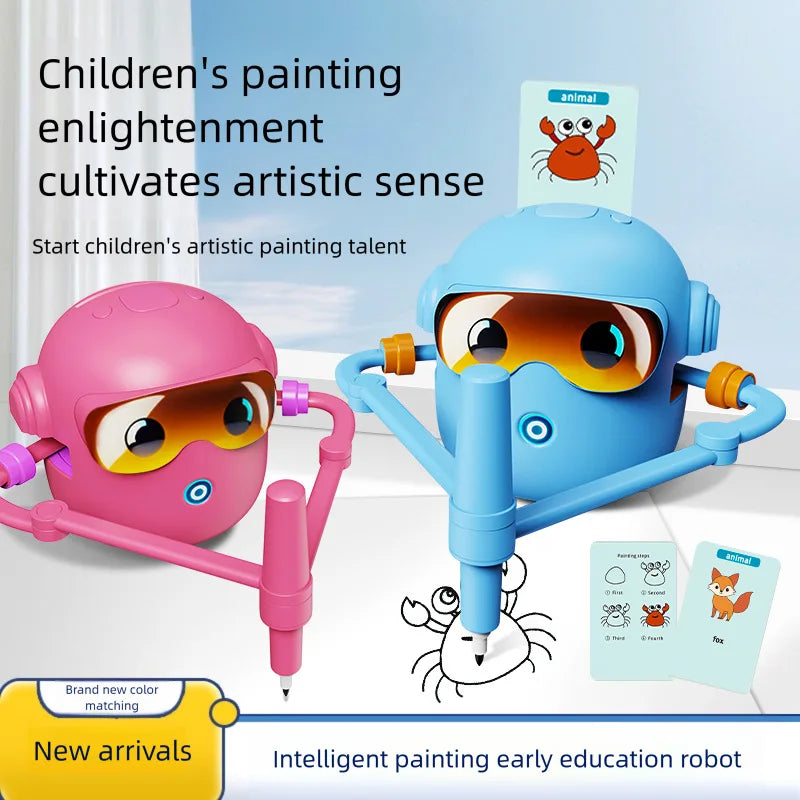 Smart Drawing Robot for Kids – Interactive Educational Art Toy
