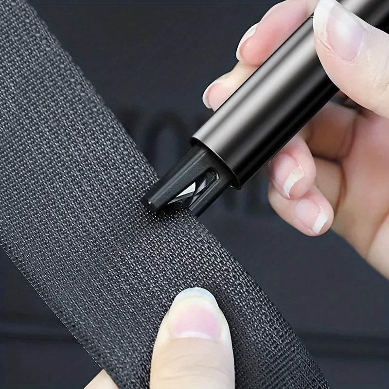 Car Emergency Escape Tool, Window-Breaking Hammer, Safety Hammer, Metal Car Window Breaker, Small and Space-Saving