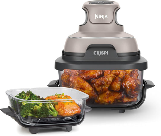 Ninja Crispi 4-in-1 Portable Glass Air Fryer Cooking System