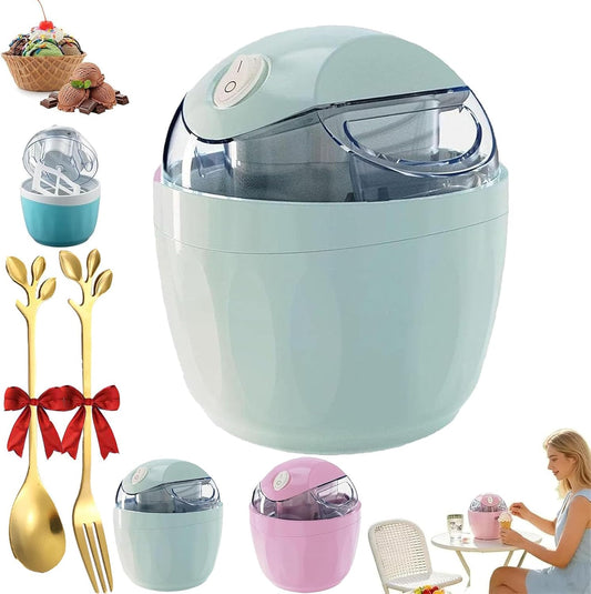 Mini Ice Cream Maker 17oz Electric Gelato & Sorbet Machine