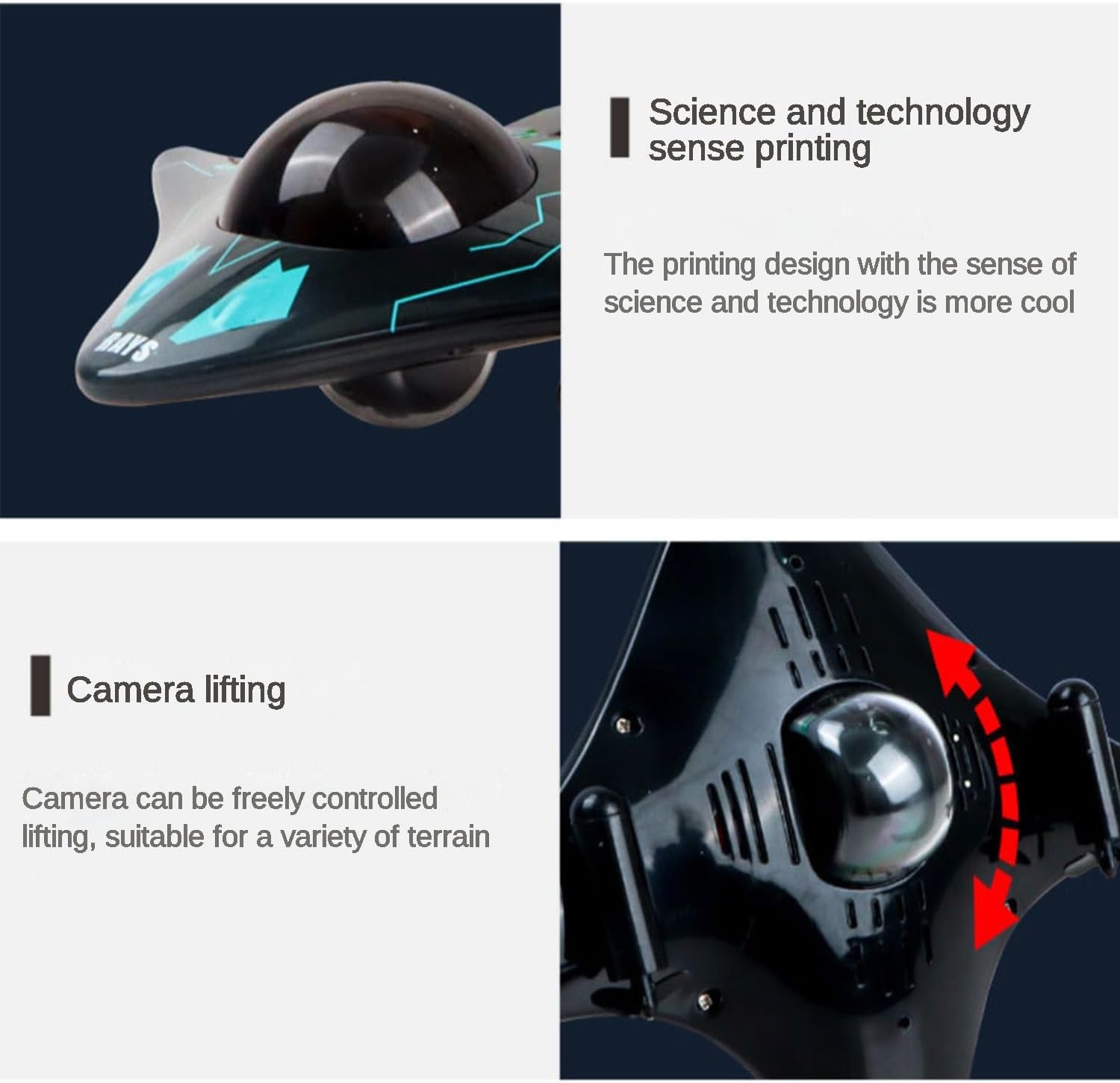 Kids WiFi Camera RC Boat Mini App-Controlled Waterproof Toy
