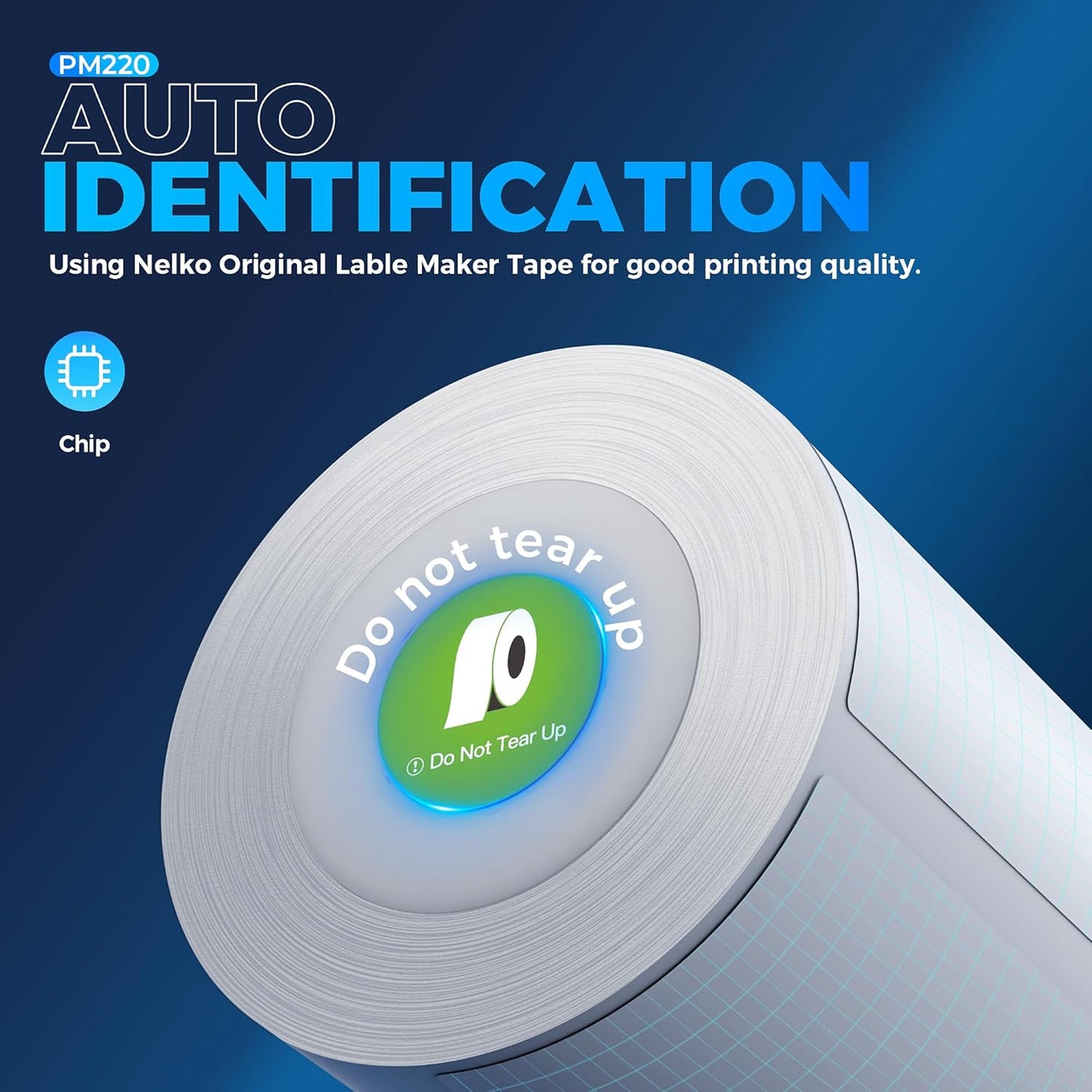 Nelko PM220 Portable Bluetooth Thermal Label Printer for Small Business