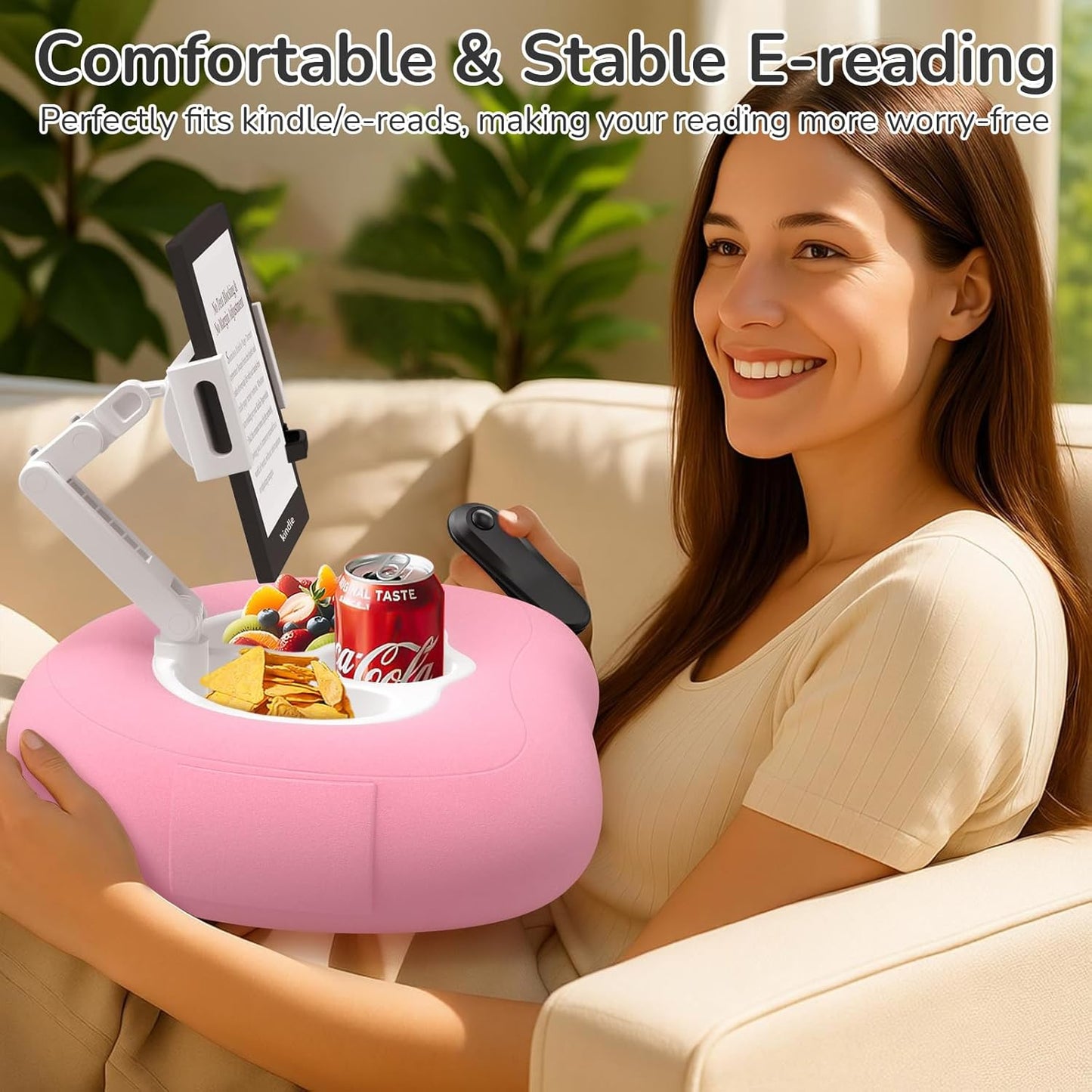 Tablet Pillow Stand for iPad, Samsung Tablets & Phones