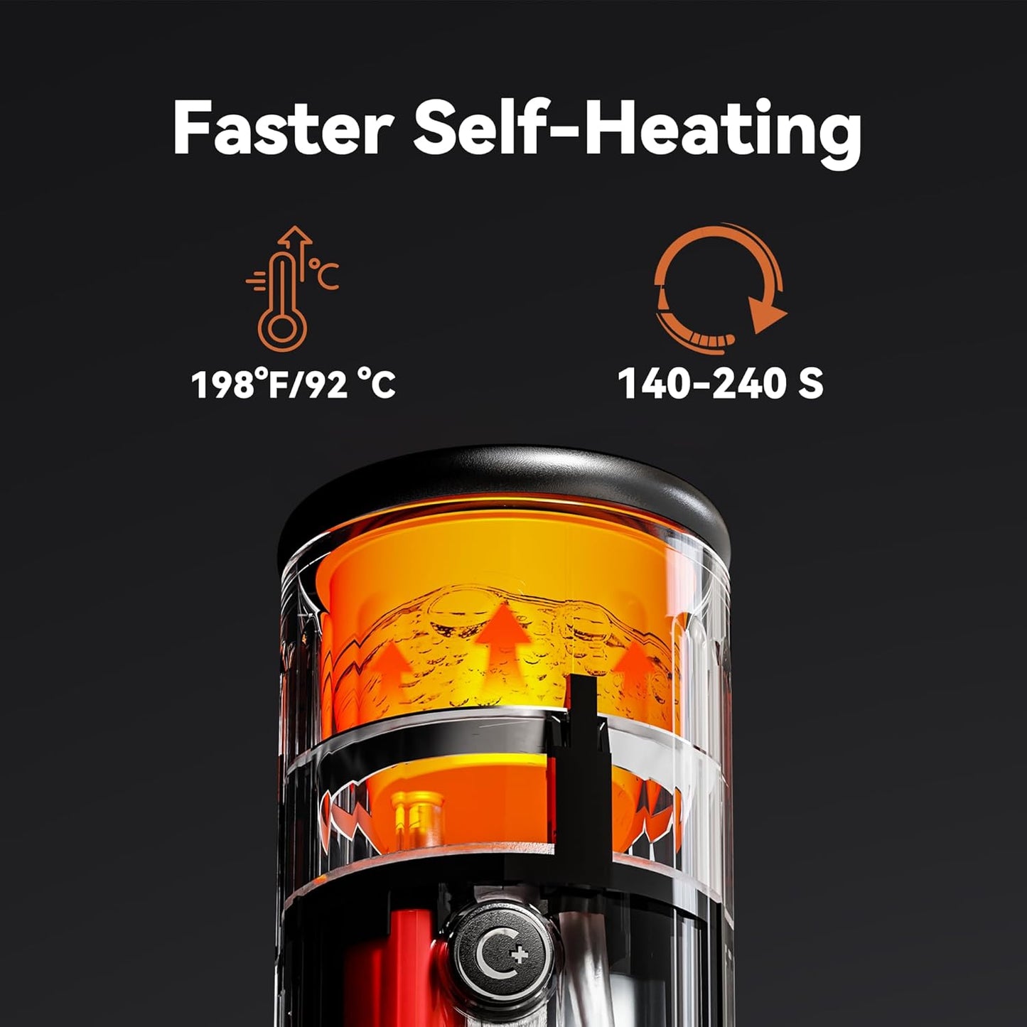 CERA+ CERApresso Self-Heating Portable Espresso Machine