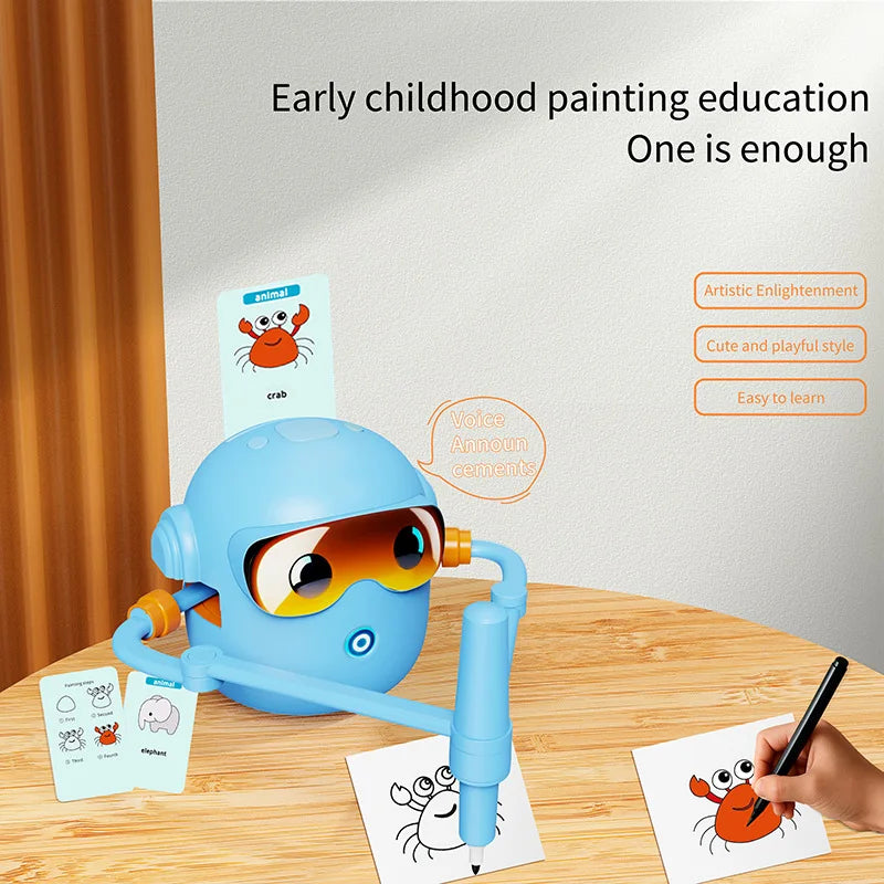 Smart Drawing Robot for Kids – Interactive Educational Art Toy