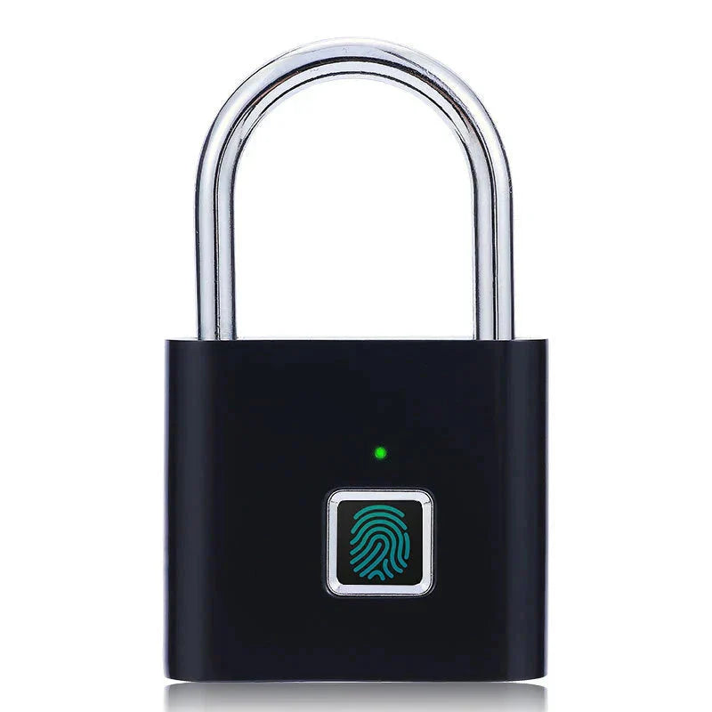 Smart Fingerprint Padlock – USB Rechargeable Keyless Lock