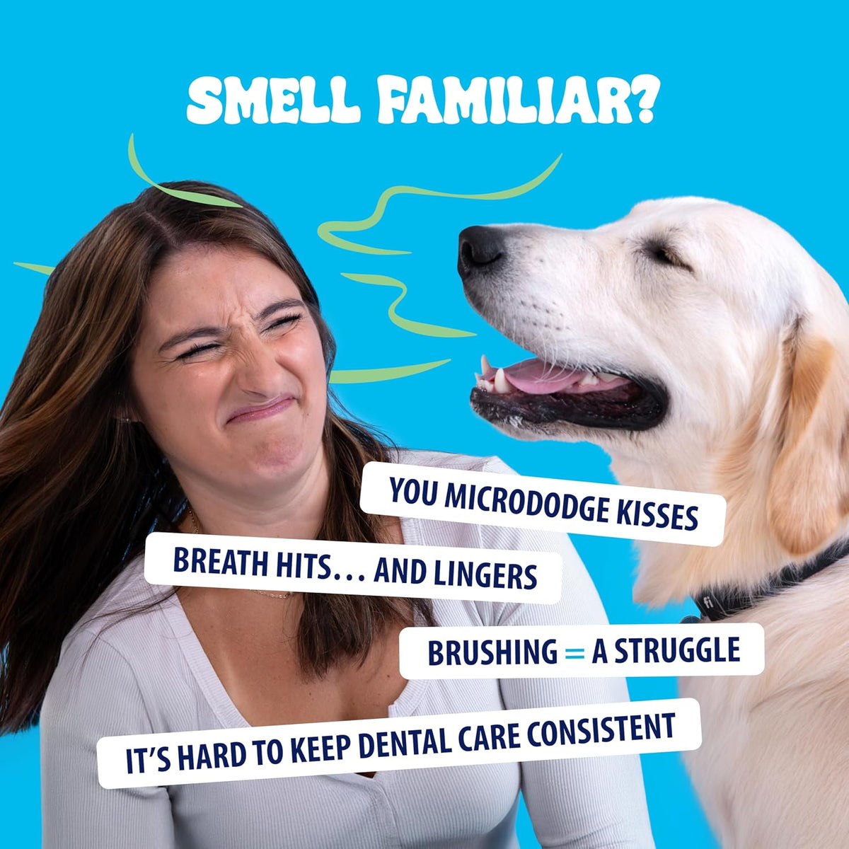 Dental Bites for Dogs, Daily Oral Care, 120 Count