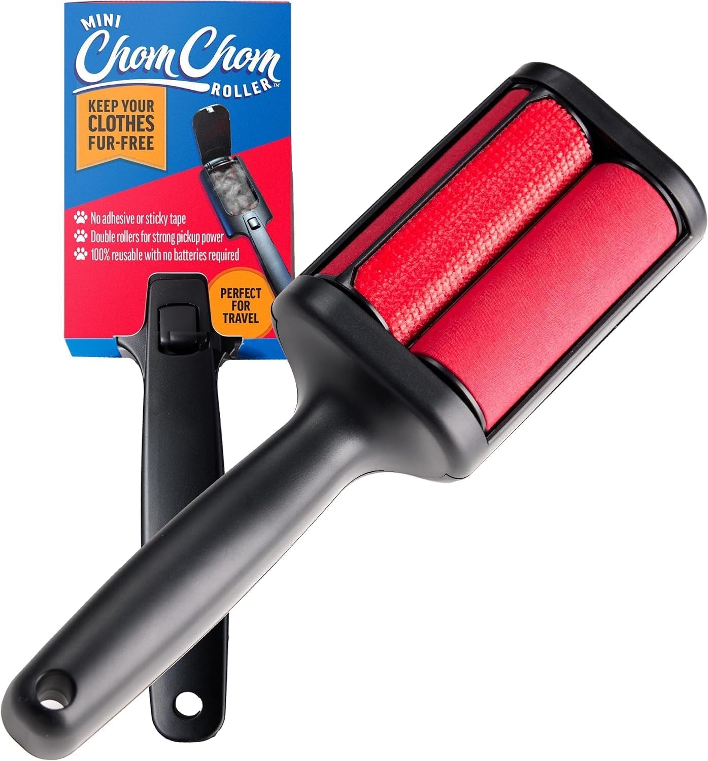 ChomChom Roller Pet Hair Remover – Reusable Dog & Cat Fur Roller