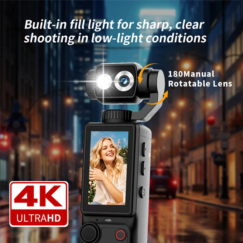 Lenovo 4K WiFi Portable Sports Wearable Camera