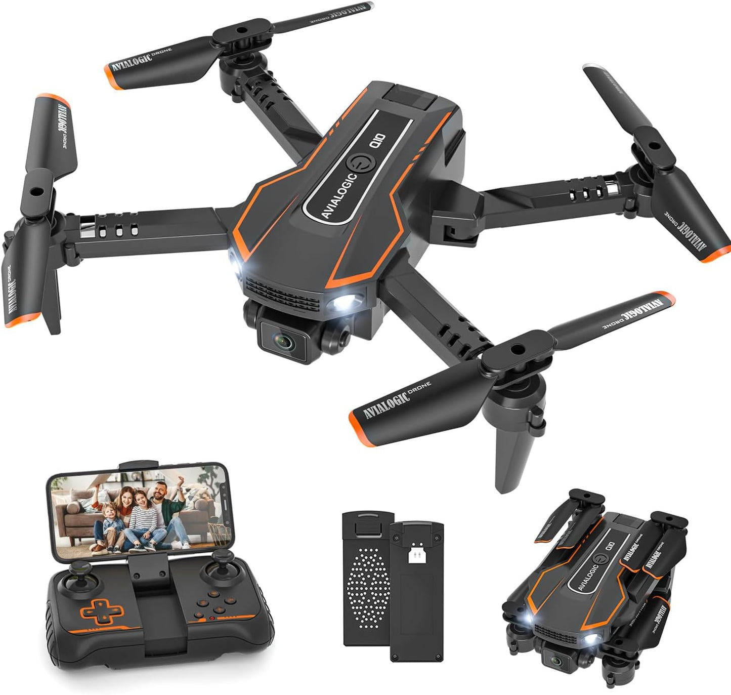 Mini Drone with 1080P Camera – Remote Control FPV Drone for Kids