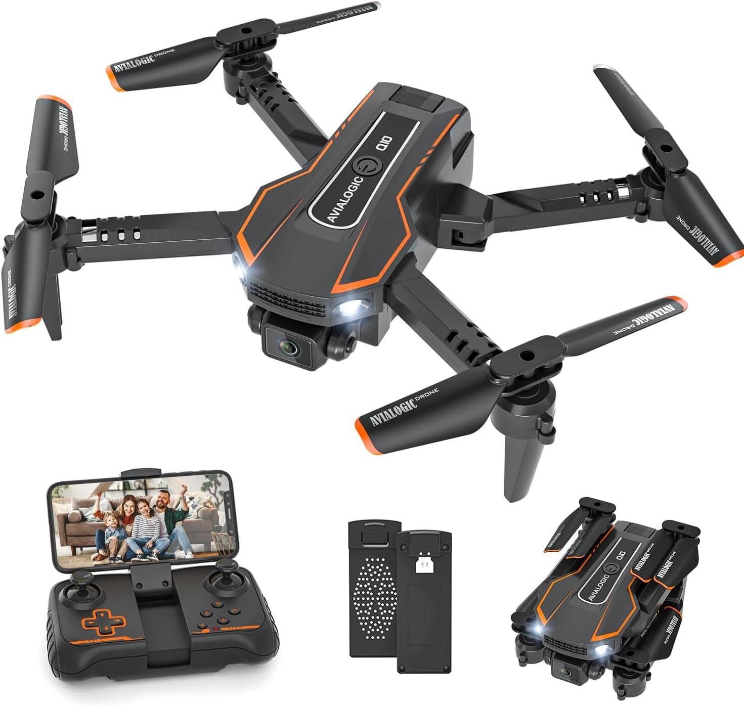 Mini Drone with 1080P Camera – Remote Control FPV Drone for Kids