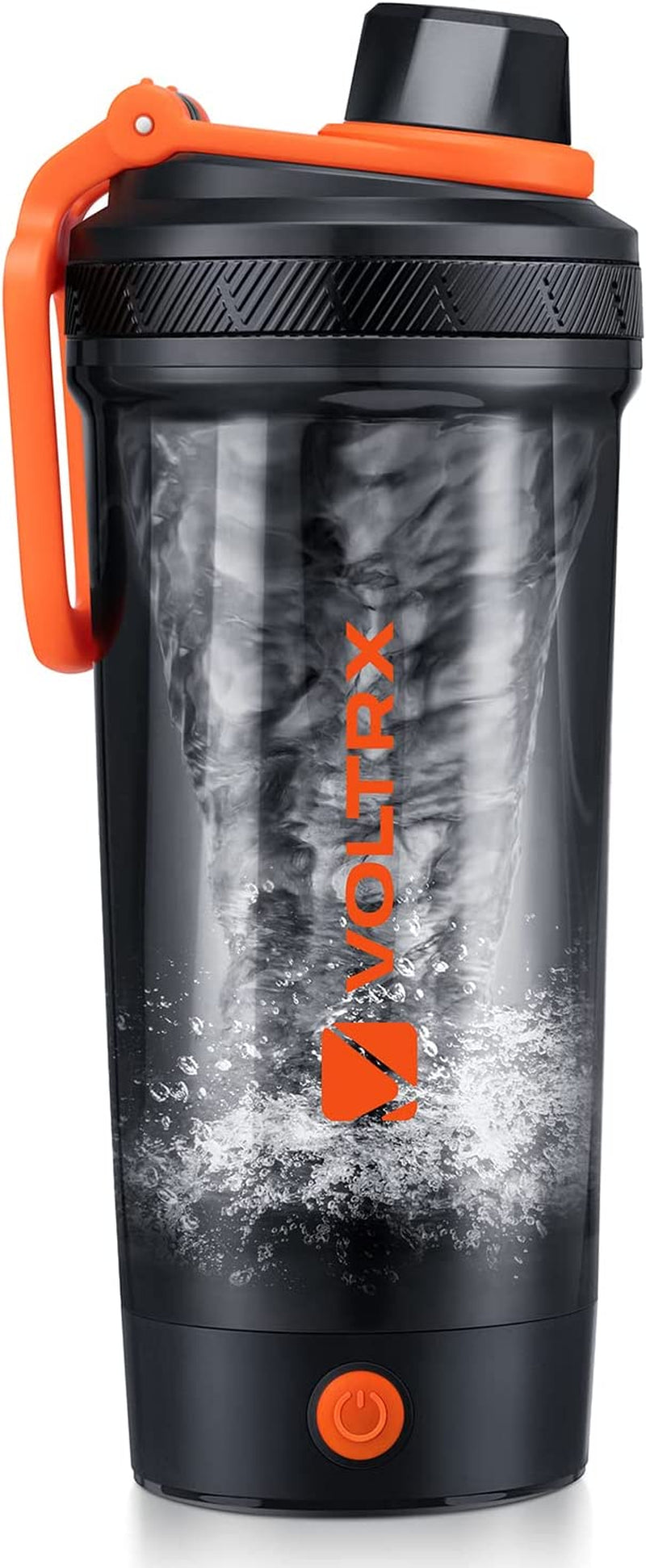 VOLTRX Gallium Electric Protein Shaker Bottle – USB-C Rechargeable 24oz