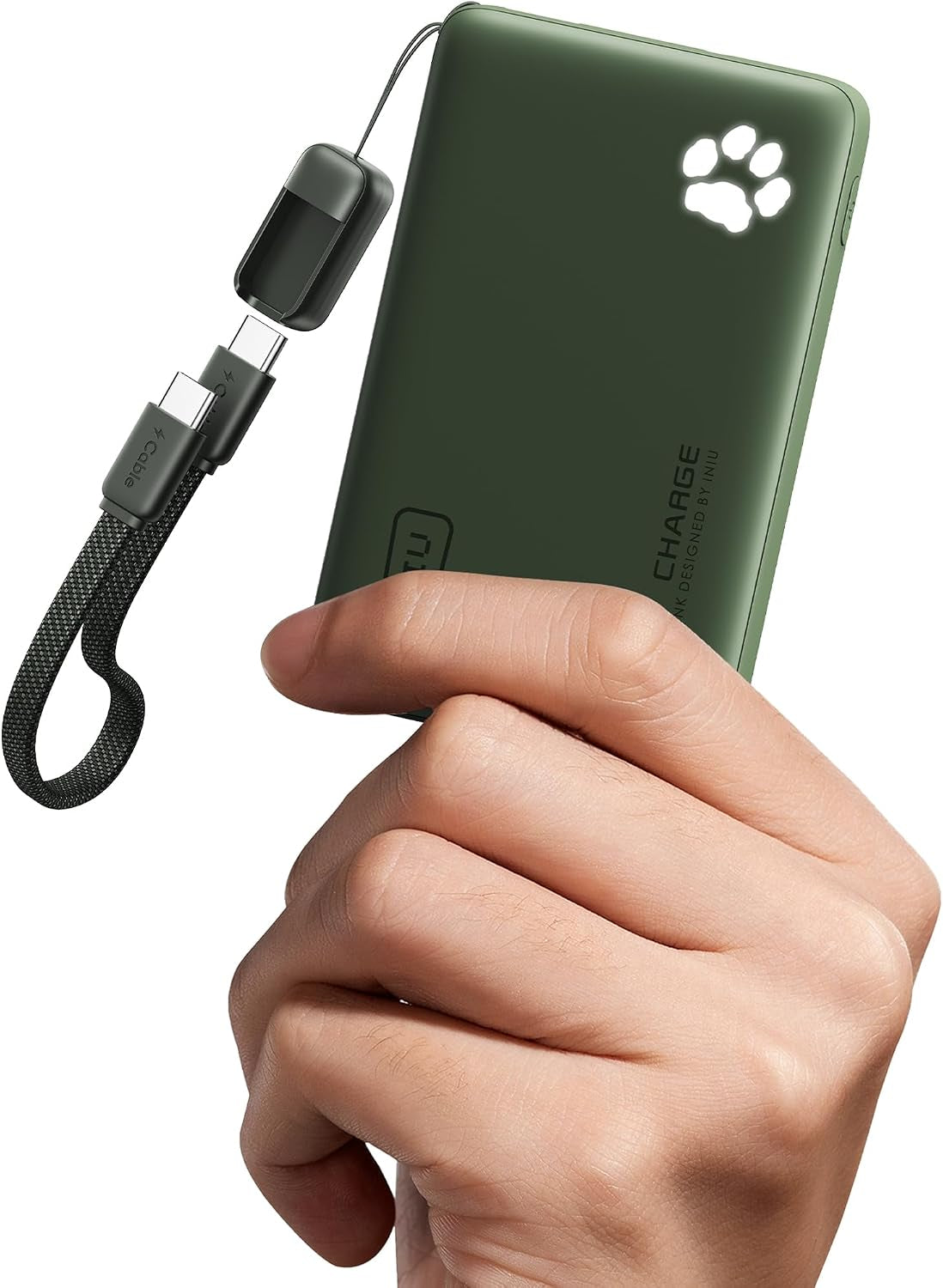 45W Fast Charging Power Bank, Smaller 10000Mah Travel Portable Charger