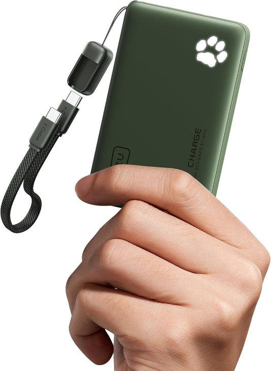 45W Fast Charging Power Bank, Smaller 10000Mah Travel Portable Charger