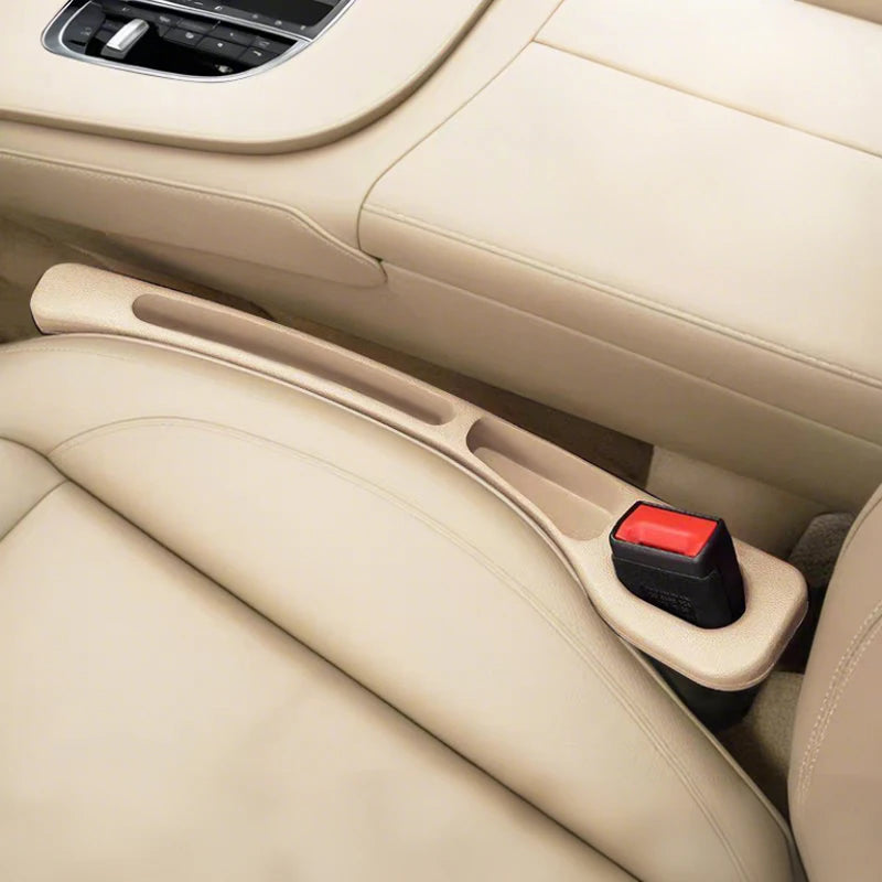 Car seat gap blocker accessory for cleaner interior organization
