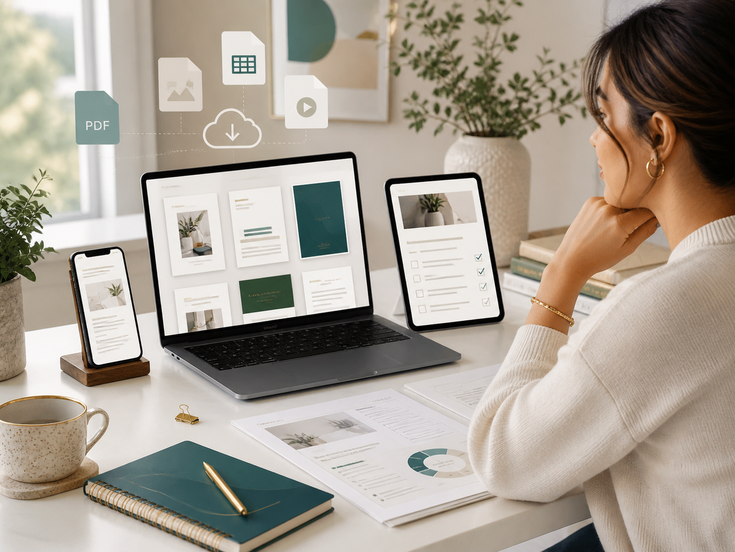How to Create and Sell Digital Products Course Workbook
