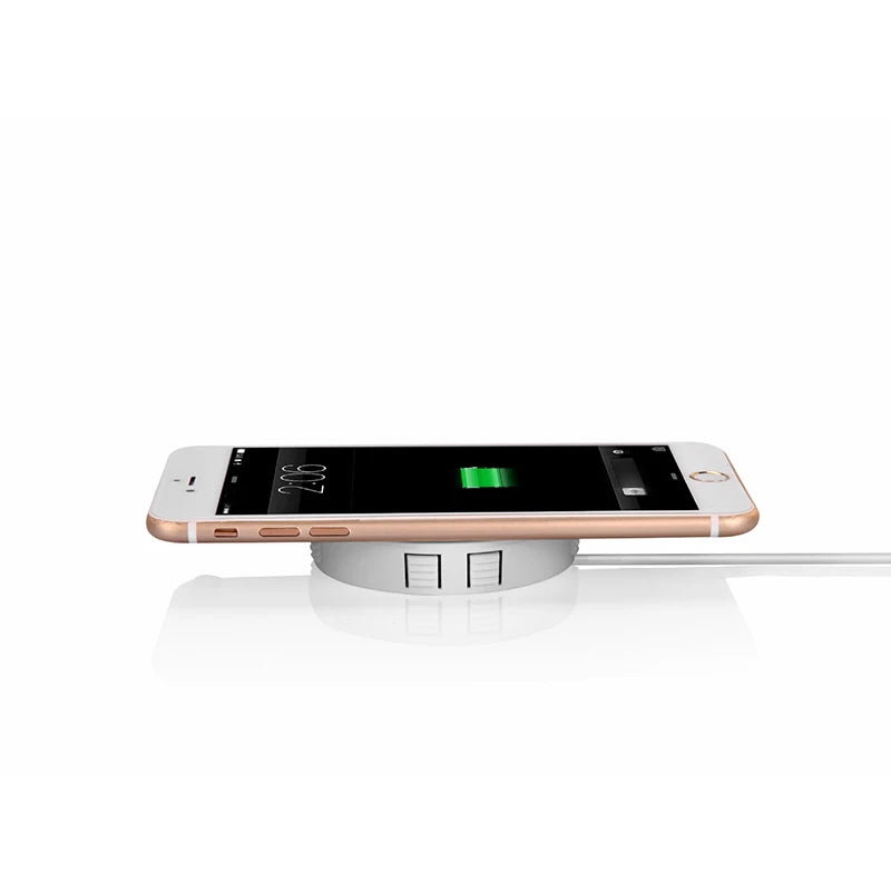 Invisible Under-Desk Wireless Charger for Furniture & Tables