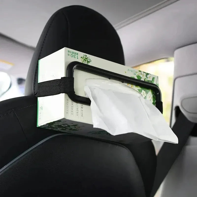 Car Supplies Paper Box Clip Visor Hanging Paper Towel Box Seat Back Car Paper Towel Frame Clip Seat Back Car