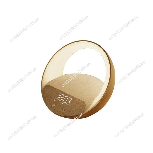 4-in-1 Bluetooth Speaker Wireless Charger Lamp with Alarm Clock