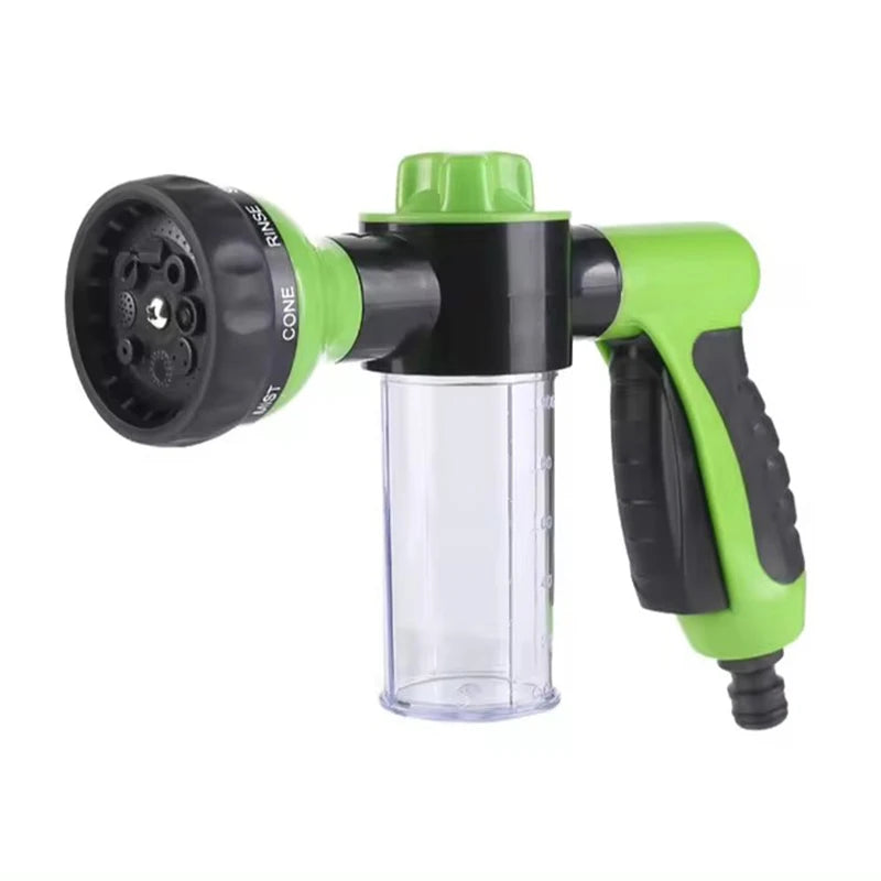 Dog Wash Nozzle with Soap Dispenser | Pet Bath Hose Sprayer