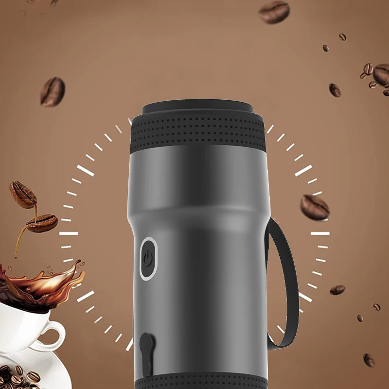 Portable Automatic Espresso Coffee Maker for Capsules & Ground Coffee