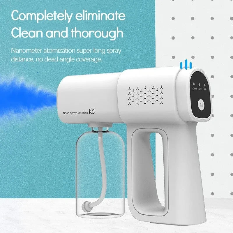K5 Electric Nano Mist Spray Gun – 380ml Type-C Rechargeable Sprayer