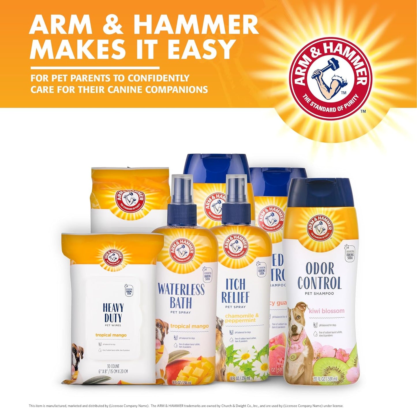 Arm & Hammer Super Deodorizing Dog Spray – Kiwi Blossom 8 oz