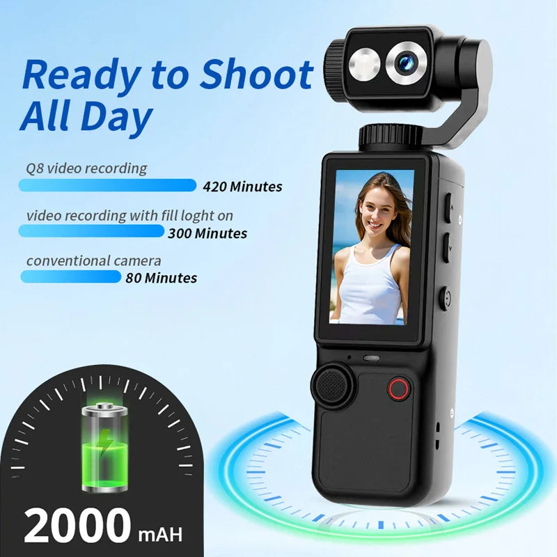 Lenovo 4K WiFi Portable Sports Wearable Camera