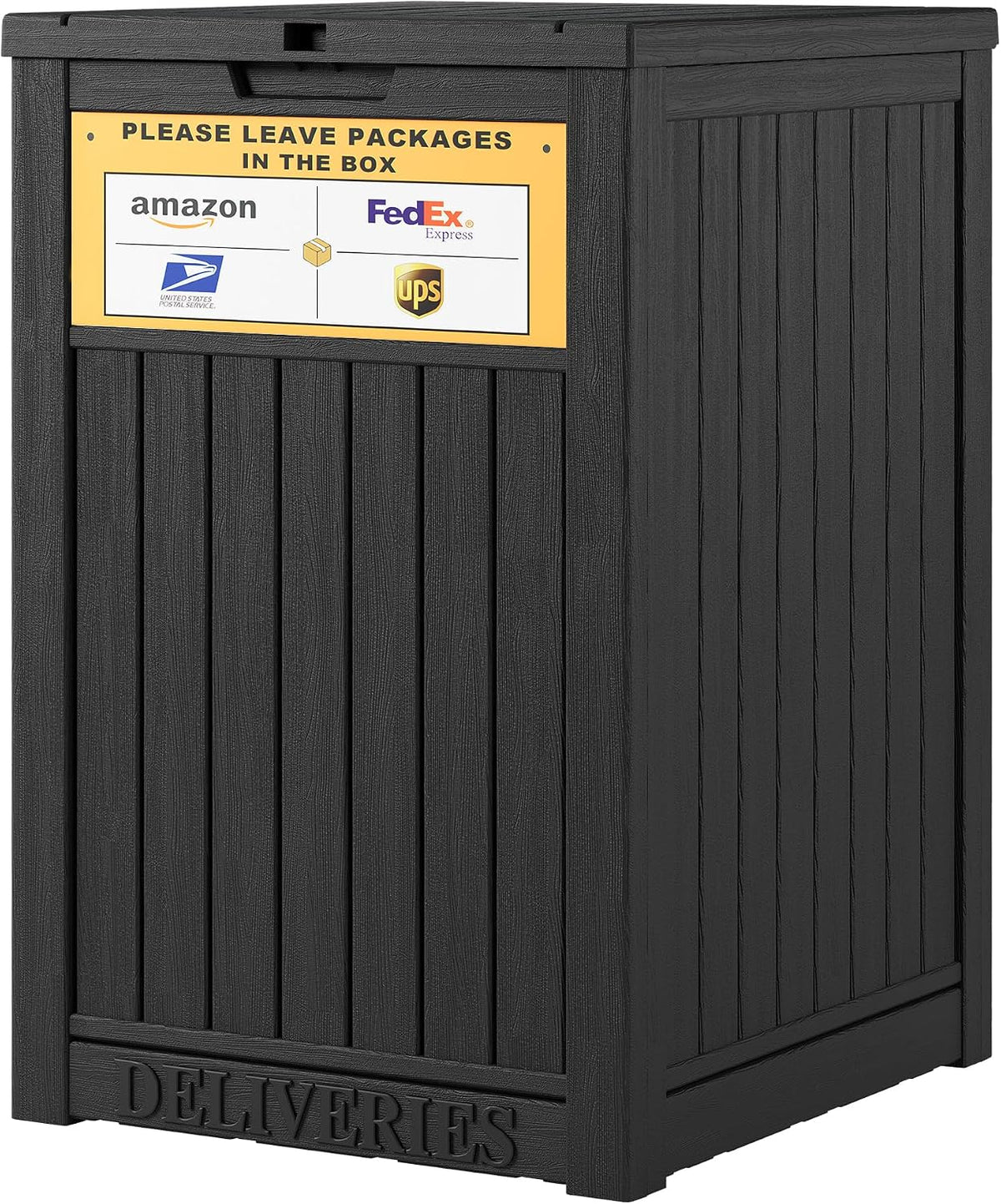 Package Delivery Box for Outside, Brown