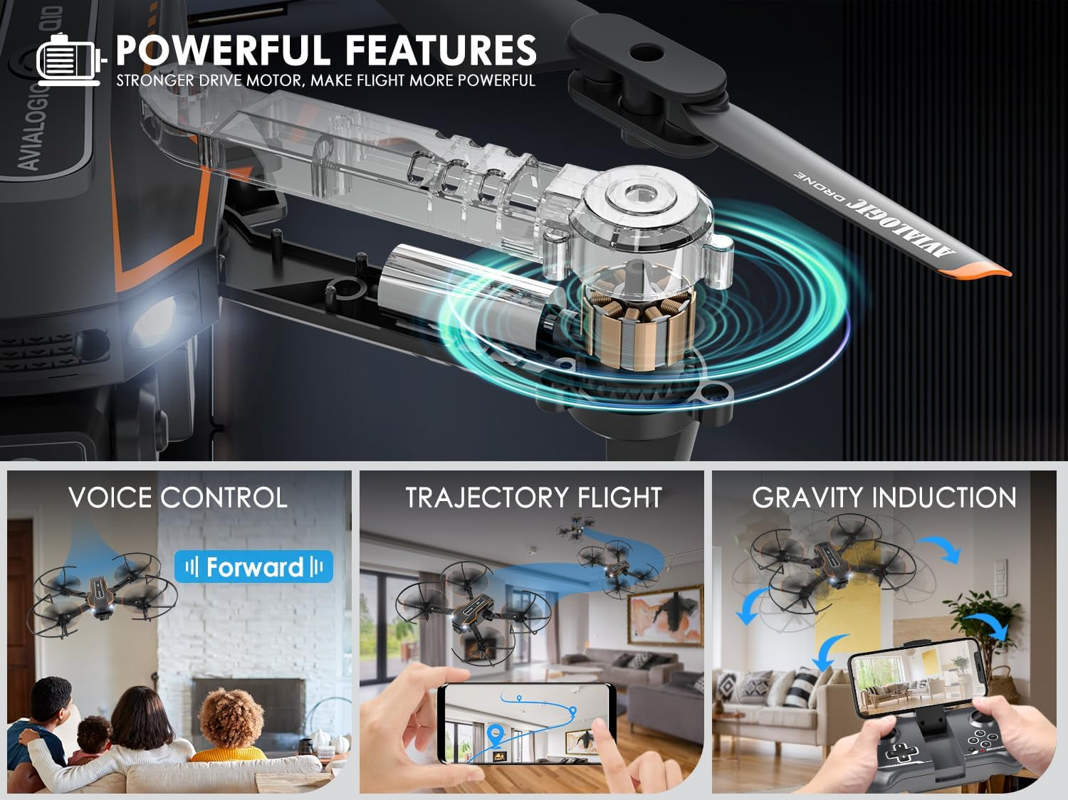 Mini Drone with 1080P Camera – Remote Control FPV Drone for Kids