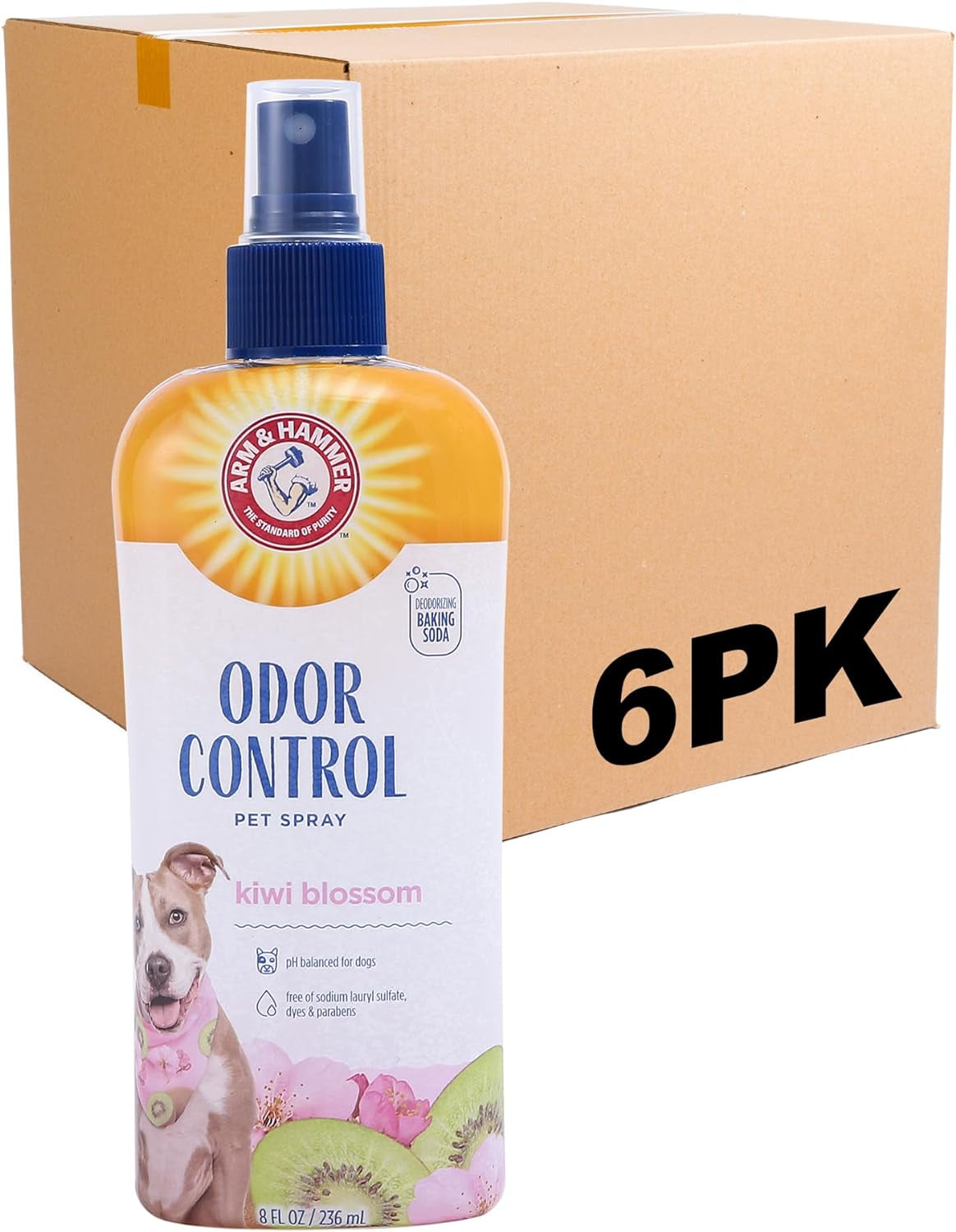 Arm & Hammer Super Deodorizing Dog Spray – Kiwi Blossom 8 oz