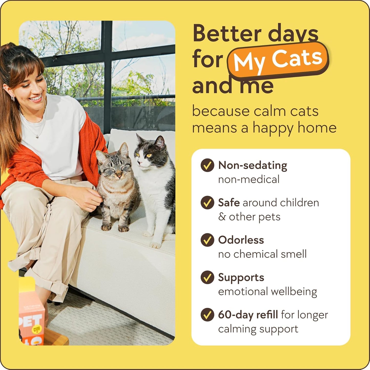 TheraPet 60-Day Cat Calming Pheromone Diffuser Kit