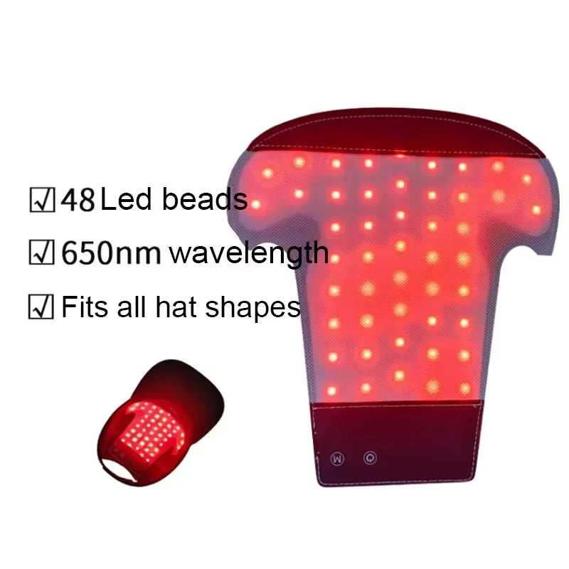 Red Light Scalp Therapy Cap – At-Home LED Hair Care Device