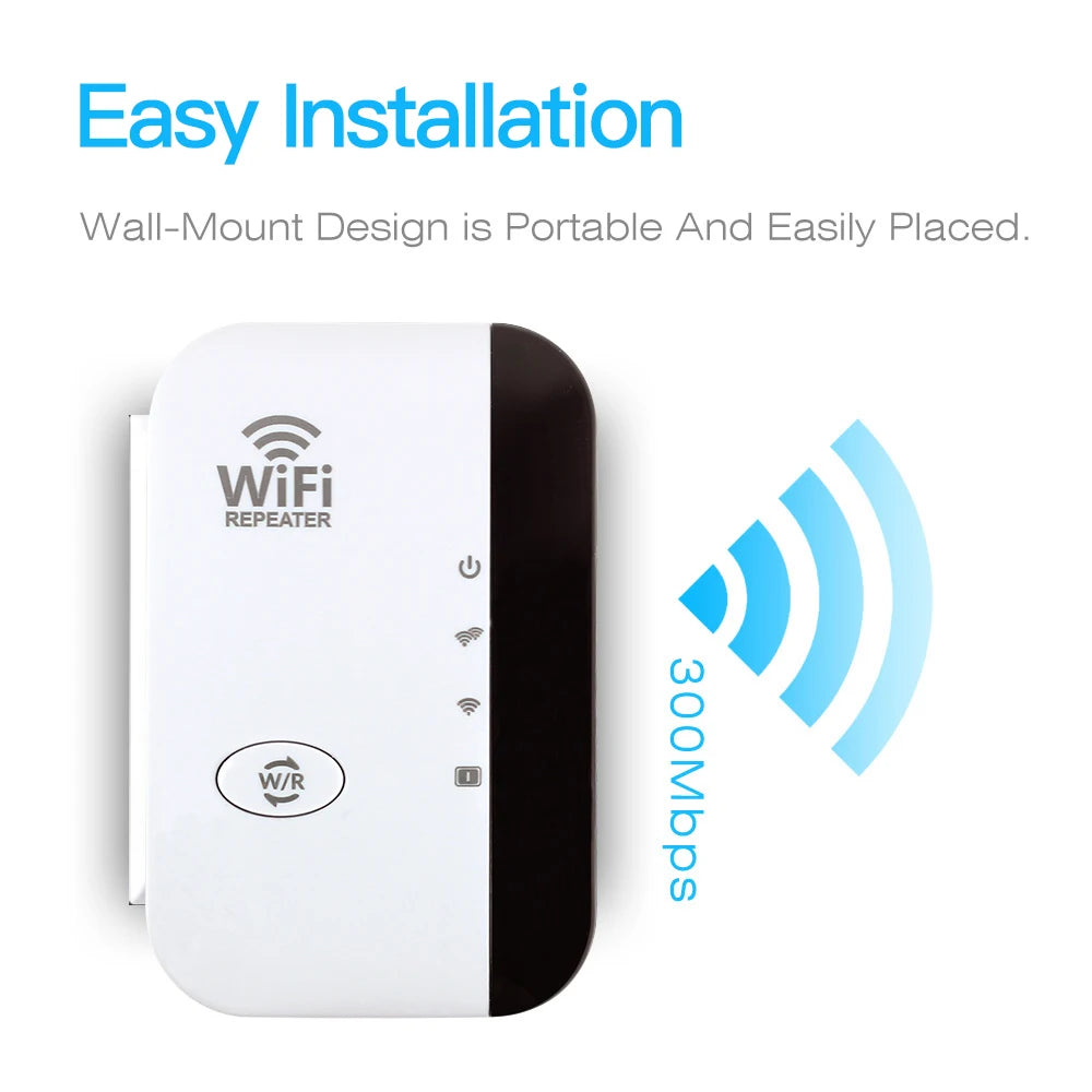 FENVI 300Mbps WiFi Repeater Wireless Range Extender
