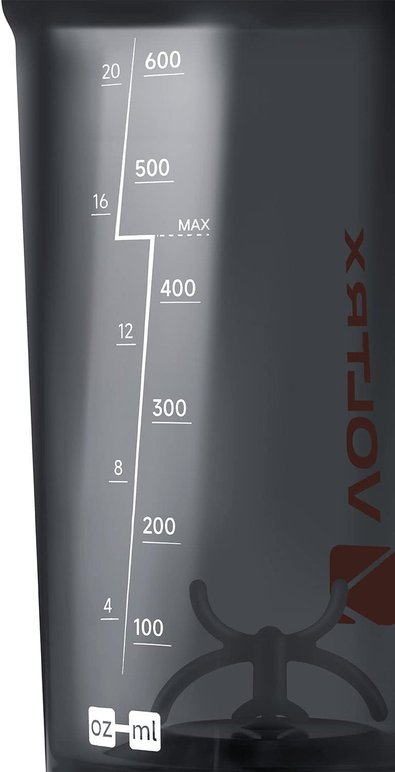 VOLTRX Gallium Electric Protein Shaker Bottle – USB-C Rechargeable 24oz