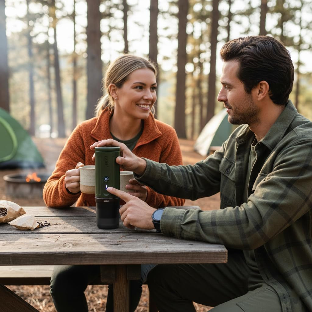 CERA+ CERApresso Self-Heating Portable Espresso Machine