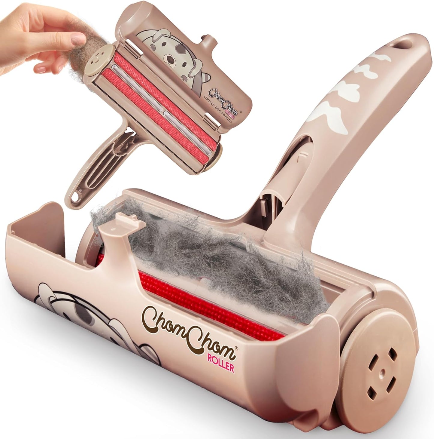 ChomChom Roller Pet Hair Remover – Reusable Dog & Cat Fur Roller