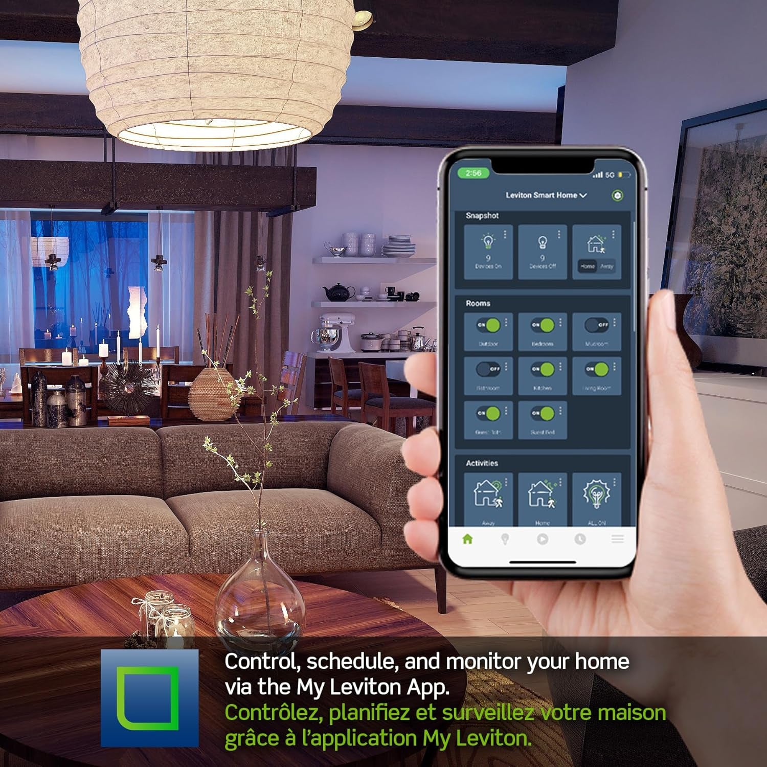 Decora Smart Switch, Wi-Fi, Works with Matter, Alexa, Google Assistant, Apple Home/Siri & Wired or Wirefree 3-Way, Neutral Wire Required, D315S-1RW, White