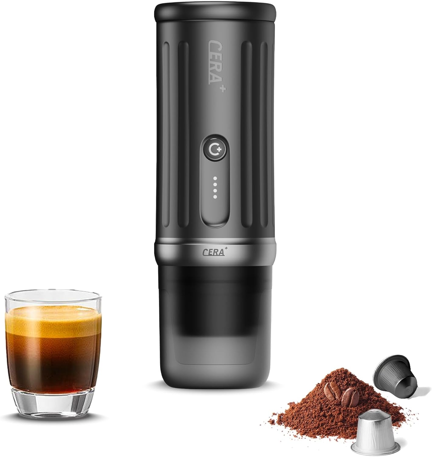 CERA+ CERApresso Self-Heating Portable Espresso Machine