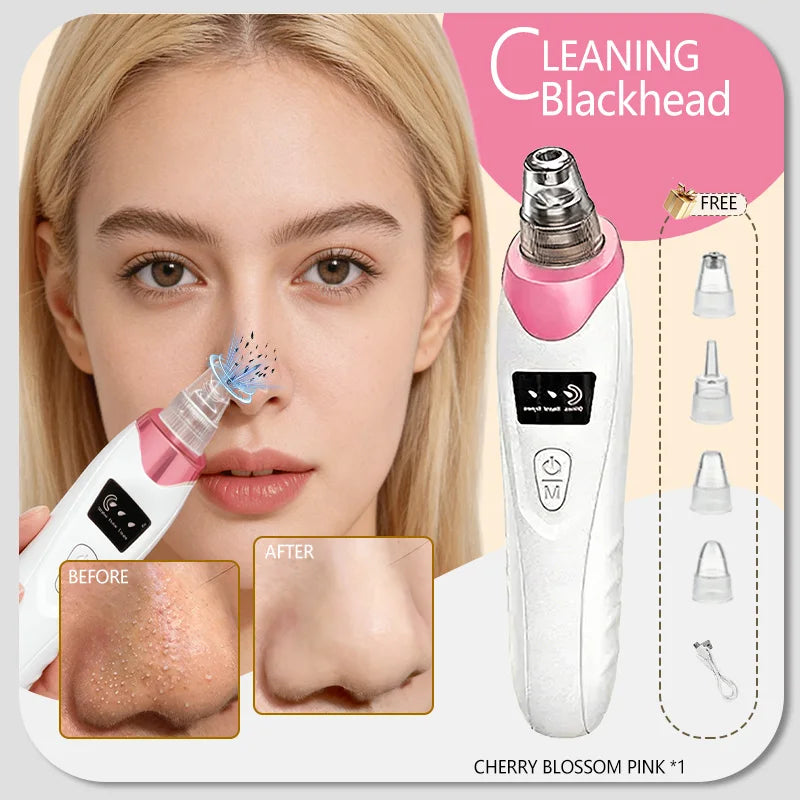 Rechargeable Blackhead Vacuum Pore Extractor Tool